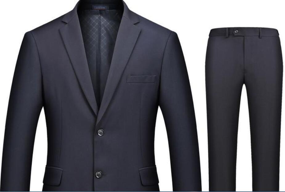 Black men's suit two-piece wedding groom groomsman dress men's business casual formal suit fashion slim men's suit set
Black men's suit two-piece wedding groom groomsman dress men's business casual formal suit fashion slim men's suit set