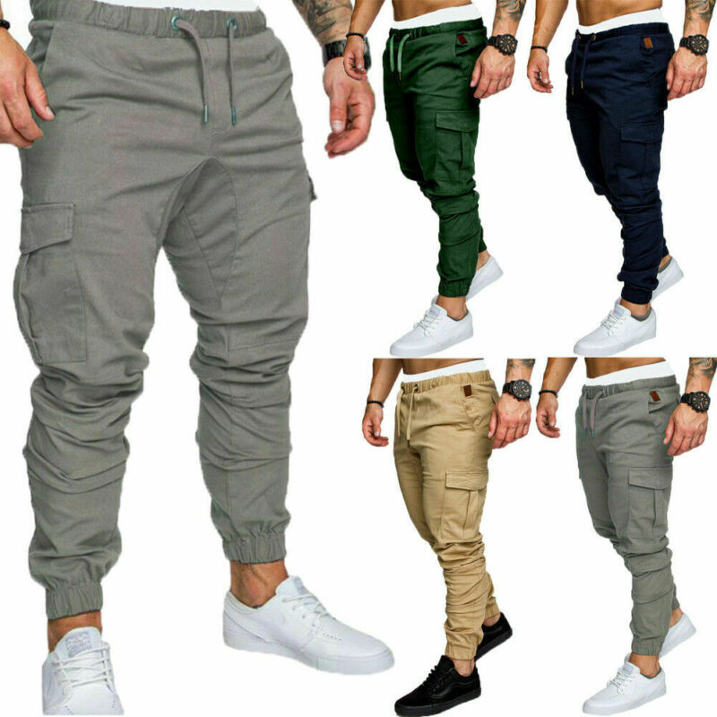 Men's Casual Sports Pant Solid Pocket Loose Stretchy Ankle Length Pant Gym Jogging Bodybuilding Pencil Pants, Black
Men's Casual Sports Pant Solid Pocket Loose Stretchy Ankle Length Pant Gym Jogging Bodybuilding Pencil Pants, Black