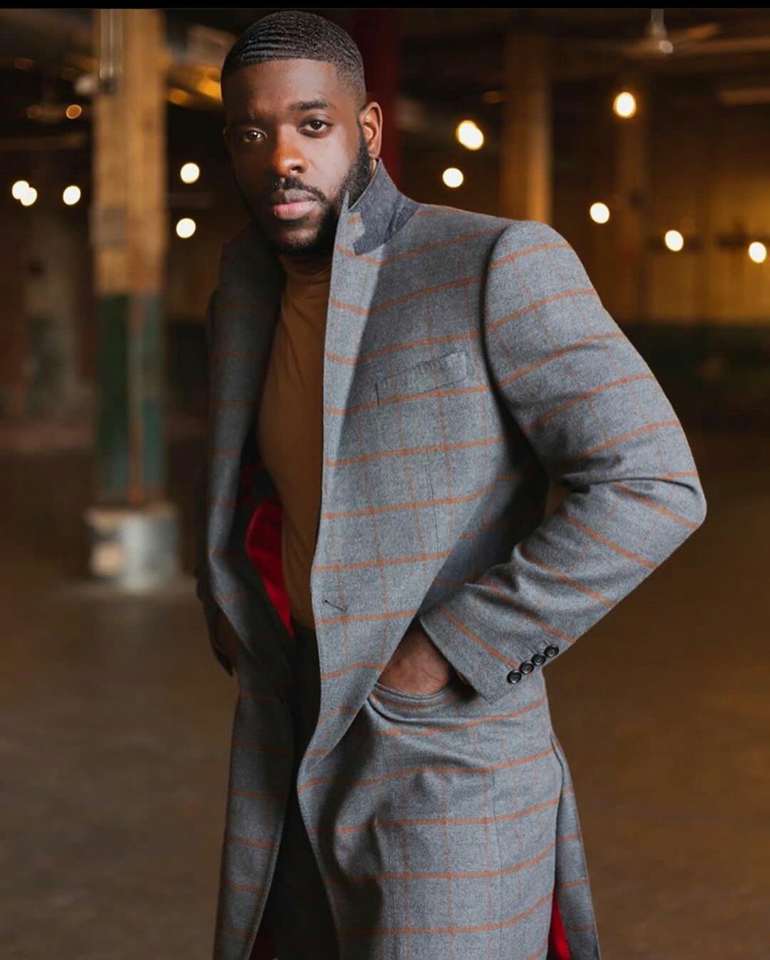 plus size mens suits two piece tweed suit herringbone peaked lapel custom made groom tuxedos wedding prom dress long jacket pants
