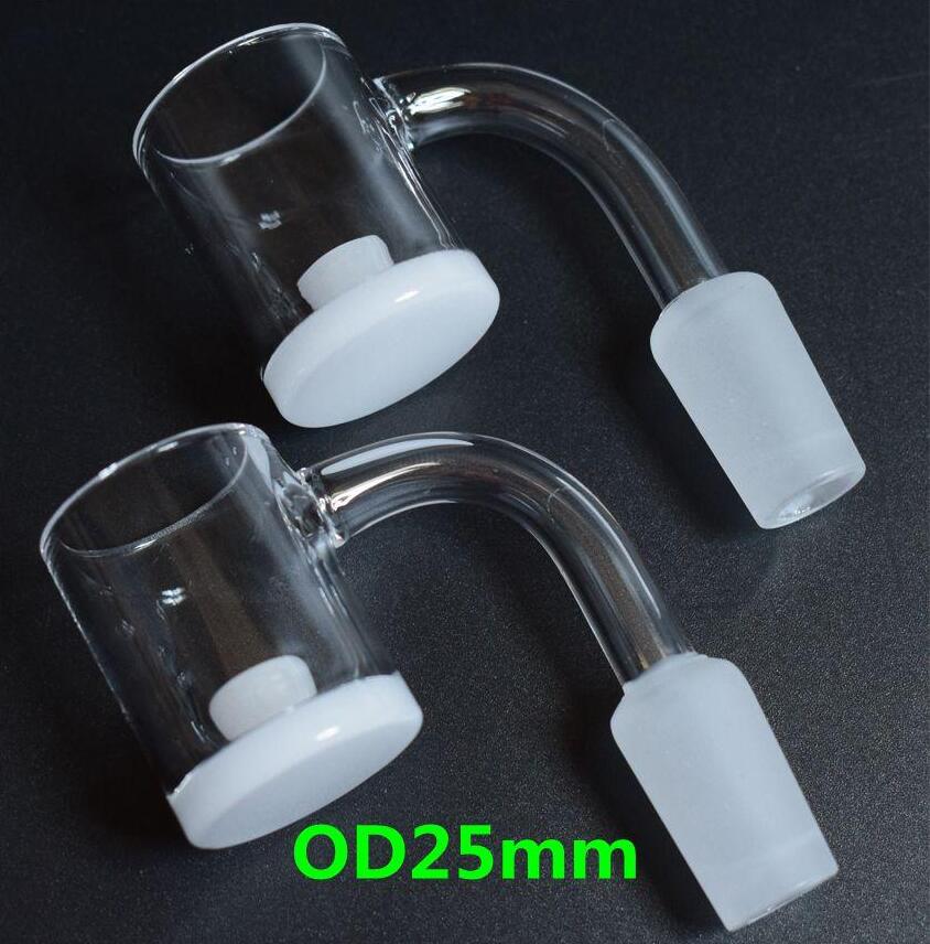2019 Real Core Reactor Opaque Bottom Gavel Flat Top Quartz Thermal Banger 4mm bottom XL Quarts Bangers Nails For Glass Water Pipe
2019 Real Core Reactor Opaque Bottom Gavel Flat Top Quartz Thermal Banger 4mm bottom XL Quarts Bangers Nails For Glass Water Pipe