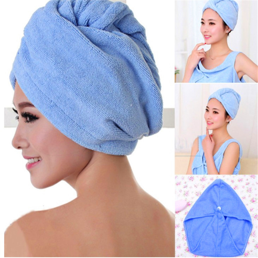 NEW Microfiber Bath Towel Hair Dry Quick Drying Lady Bath towel soft shower cap hat for lady man Turban Head Wrap Bathing Tools, Pink
NEW Microfiber Bath Towel Hair Dry Quick Drying Lady Bath towel soft shower cap hat for lady man Turban Head Wrap Bathing Tools, Pink