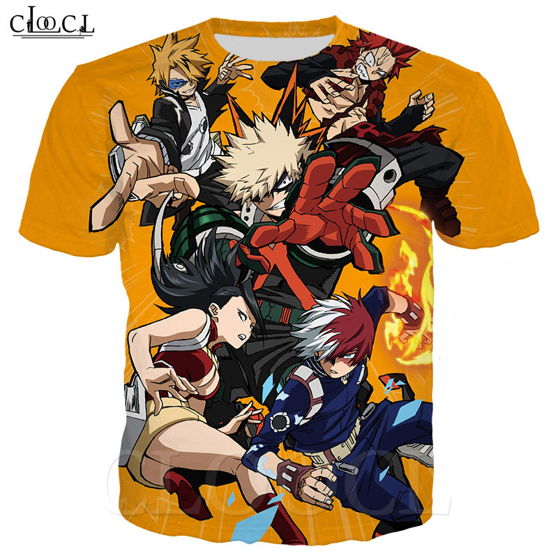 2020 Summer New Style Anime My Hero Academia T Shirt Men Women 3D Print Short Sleeve O-Neck Fashion Streetwear Couples Tops, T shirt 1
2020 Summer New Style Anime My Hero Academia T Shirt Men Women 3D Print Short Sleeve O-Neck Fashion Streetwear Couples Tops, T shirt 1