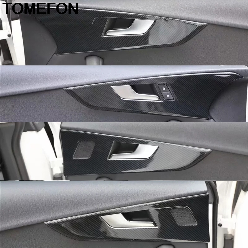 TOMEFON For A5 2017 2018 2019 LHD CarbonFiber Inner Door Handle Pull Panel Safety Lock Cover Trim Sticker Accessories ABS
TOMEFON For A5 2017 2018 2019 LHD CarbonFiber Inner Door Handle Pull Panel Safety Lock Cover Trim Sticker Accessories ABS