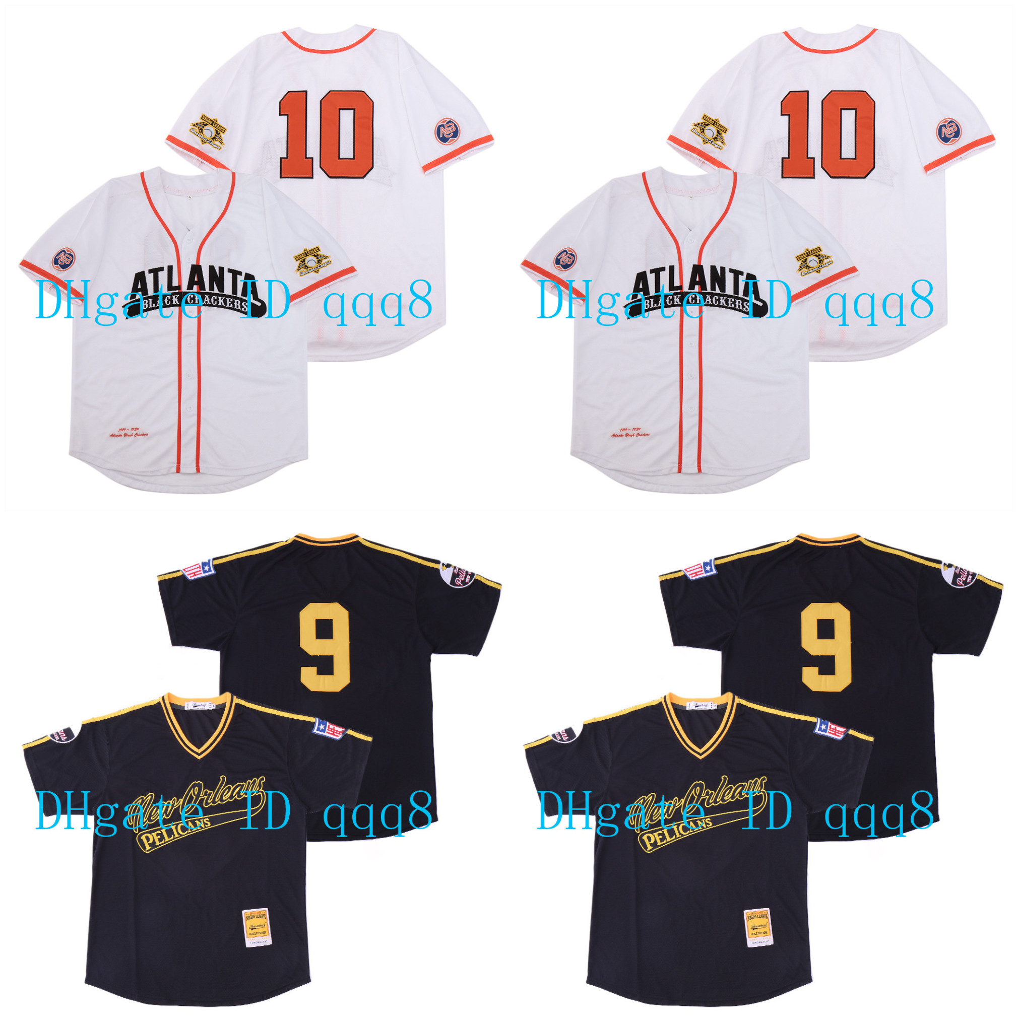Clearance Sale Atlanta Black Crackers Negro League Button-Down Clearance Sale New Orleans 9 PELICAN Joint Edition Baseball Jerseys, White
Clearance Sale Atlanta Black Crackers Negro League Button-Down Clearance Sale New Orleans 9 PELICAN Joint Edition Baseball Jerseys, White