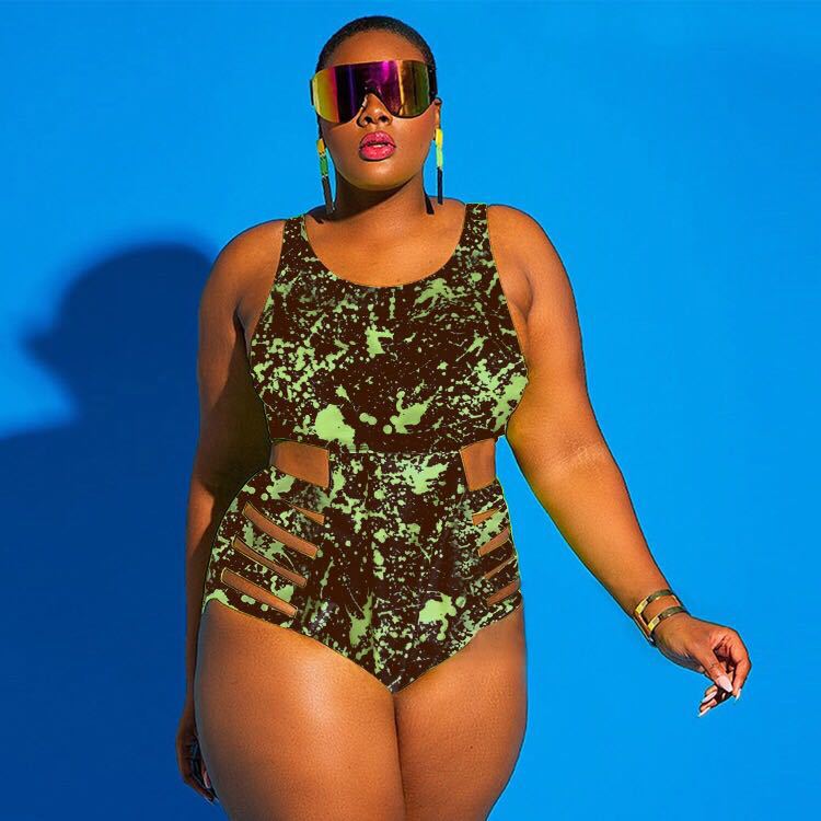 Europe and America Plus Size Fat Woman Swimsuit High Waist Plate One-Piece Swimsuit Bikini, Red
Europe and America Plus Size Fat Woman Swimsuit High Waist Plate One-Piece Swimsuit Bikini, Red