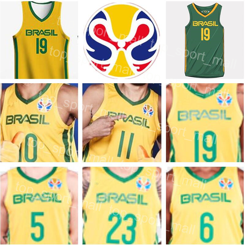 Team National Basketball Jersey Brasil 50 Bruno CABOCLO 10 Alex GARCIA 19 Leandrinho BARBOSA 5 Rafa LUZ Yago MATEUS LIMA LOUZAD Men, Green
Team National Basketball Jersey Brasil 50 Bruno CABOCLO 10 Alex GARCIA 19 Leandrinho BARBOSA 5 Rafa LUZ Yago MATEUS LIMA LOUZAD Men, Green