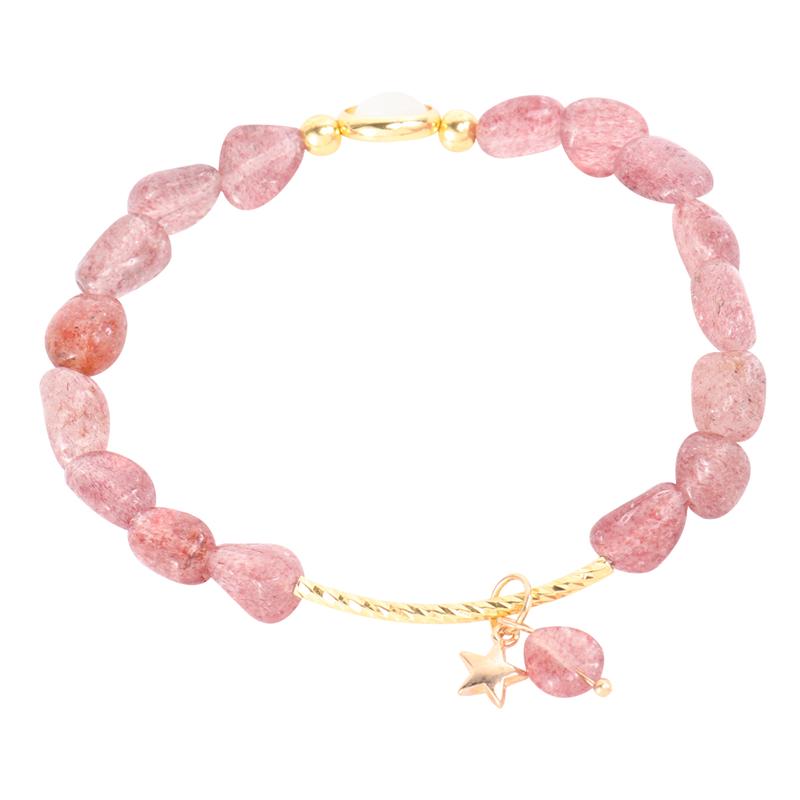 Beaded, Strands Delicate Bracelet Jewelry Sweet Strawberry Wrist Chain Fashion Crystal Simple For Woman Girl Lady Ladybro
Beaded, Strands Delicate Bracelet Jewelry Sweet Strawberry Wrist Chain Fashion Crystal Simple For Woman Girl Lady Ladybro