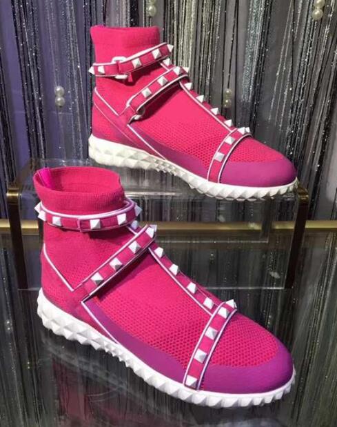 Fashion Brand Womens Sock Flat Heel Boots Slip-On Boot Cowboy Ladies Rivet Fly Woven Sports Booties SZ35-41, With brand logo
Fashion Brand Womens Sock Flat Heel Boots Slip-On Boot Cowboy Ladies Rivet Fly Woven Sports Booties SZ35-41, With brand logo