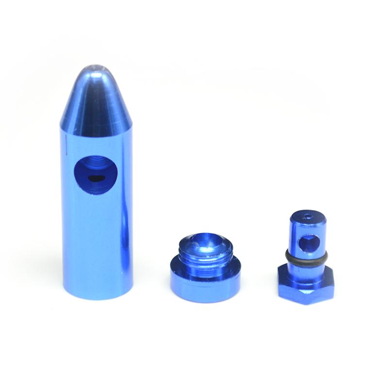 Good new style bullet aluminum metal snuff snorter smoking pipe metal pipe smoking pipe
Good new style bullet aluminum metal snuff snorter smoking pipe metal pipe smoking pipe