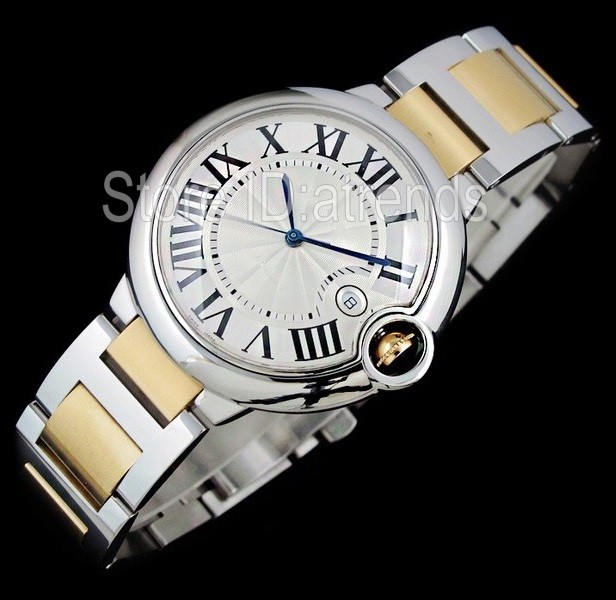 Top Quality Series Stylish Quartz Watch Men Women Two Tone of Yellow Gold Dial 42mm 36mm Classic Design Wristwatch Lovers Luxury Full Stainless Steel Clock 5452
Top Quality Series Stylish Quartz Watch Men Women Two Tone of Yellow Gold Dial 42mm 36mm Classic Design Wristwatch Lovers Luxury Full Stainless Steel Clock 5452