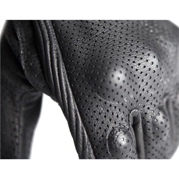 Retro Pursuit Perforated Real Leather Motorcycle Gloves Moto Waterproof Gloves Motorcycle Protective Gears Motocross Gloves gift62