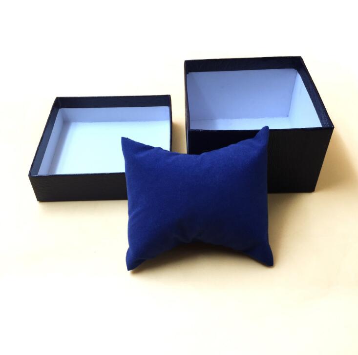 Fashion Watch boxes black red blue paper square watch case with pillow jewelry display box storage box
Fashion Watch boxes black red blue paper square watch case with pillow jewelry display box storage box