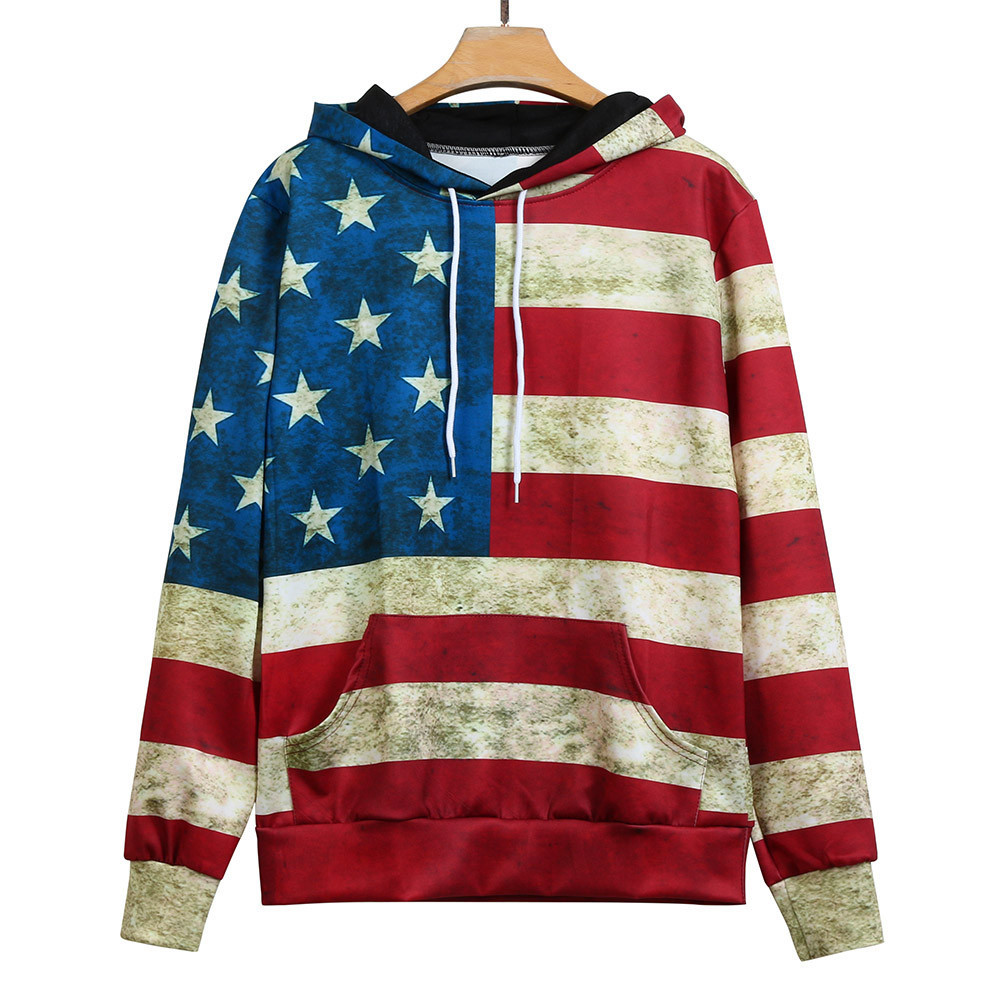 CHAMSGEND Unisex sweatshirts Hoodies Sweatshirt Autumn American Flag Printed Long Sleeve Slim Hooded Pullover Hoodie 2019F721
CHAMSGEND Unisex sweatshirts Hoodies Sweatshirt Autumn American Flag Printed Long Sleeve Slim Hooded Pullover Hoodie 2019F721