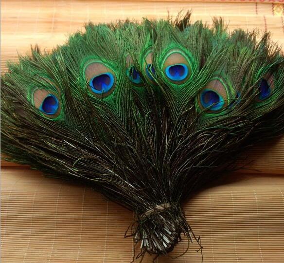 DIY handmade accessories Real Natural Peacock Feather Beautiful Feathers about 25 to 30 cm Fit Home Furnishing Wedding decorations
DIY handmade accessories Real Natural Peacock Feather Beautiful Feathers about 25 to 30 cm Fit Home Furnishing Wedding decorations