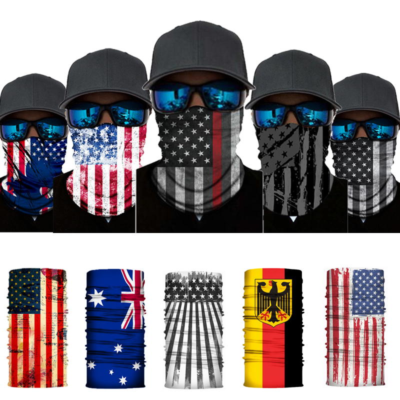 Cycling Caps & Masks National Flag Magic Scarf Bandana Men Motorcycle Balaclava Head Scarves Outdoor Windproof Sports Headband Neck Gaiter, S15
Cycling Caps & Masks National Flag Magic Scarf Bandana Men Motorcycle Balaclava Head Scarves Outdoor Windproof Sports Headband Neck Gaiter, S15