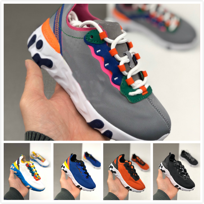 2020 New REACT Running Shoes For Boys Girls ELEMENT 55 Luxury Triple Designer Casual Fashion Children Sneakers Toddlers Birthday Gift 28-35, 4 28-35
2020 New REACT Running Shoes For Boys Girls ELEMENT 55 Luxury Triple Designer Casual Fashion Children Sneakers Toddlers Birthday Gift 28-35, 4 28-35