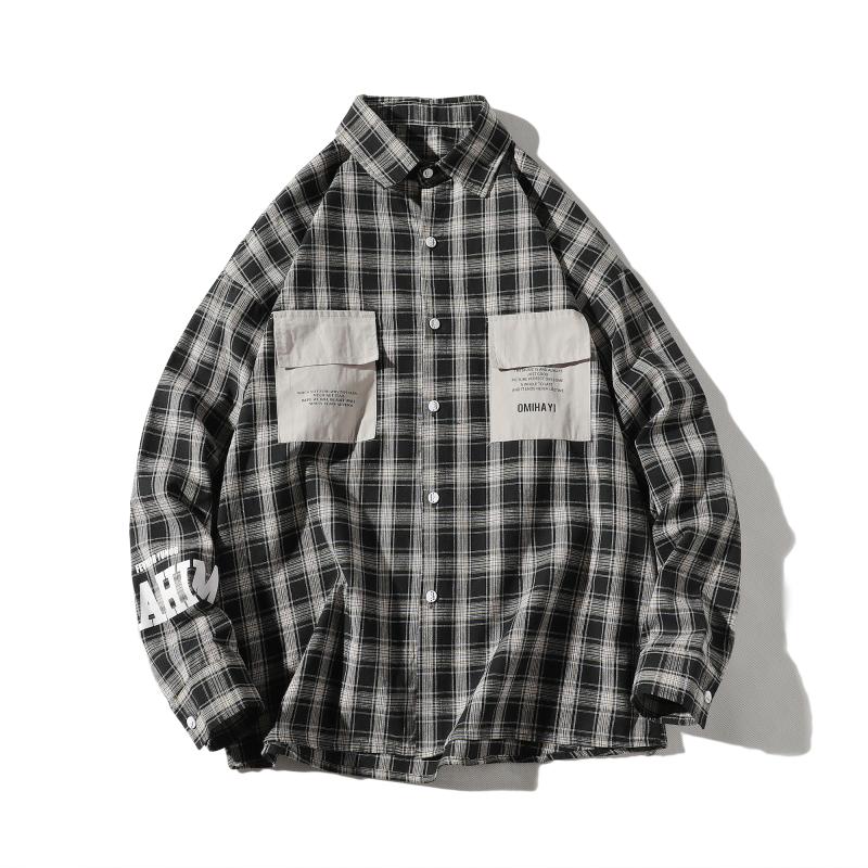 Plaid Shirt 2020 New Autumn Winter Flannel Red Checkered Shirt Men Shirts Long Sleeve Chemise Homme Cotton Male Check Shirts, Black
Plaid Shirt 2020 New Autumn Winter Flannel Red Checkered Shirt Men Shirts Long Sleeve Chemise Homme Cotton Male Check Shirts, Black
