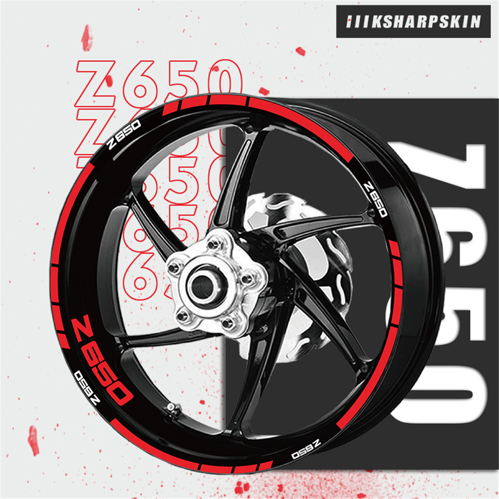Reflective motorcycle rim protection stickers sunscreen stripe kit personalized decorative decals for KAWASAKI Z650 Z 650, Xt-lq-z650-ylw
Reflective motorcycle rim protection stickers sunscreen stripe kit personalized decorative decals for KAWASAKI Z650 Z 650, Xt-lq-z650-ylw