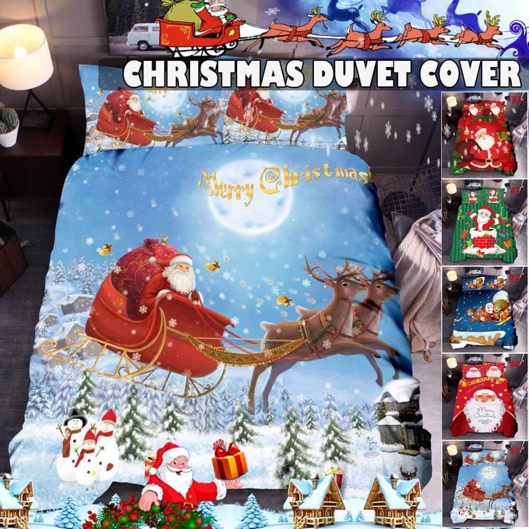 Christmas Home Textile Cotton Bedclothes High-quality Bedding Set 3D Single Double Queen King Size Christmas gift, White
Christmas Home Textile Cotton Bedclothes High-quality Bedding Set 3D Single Double Queen King Size Christmas gift, White