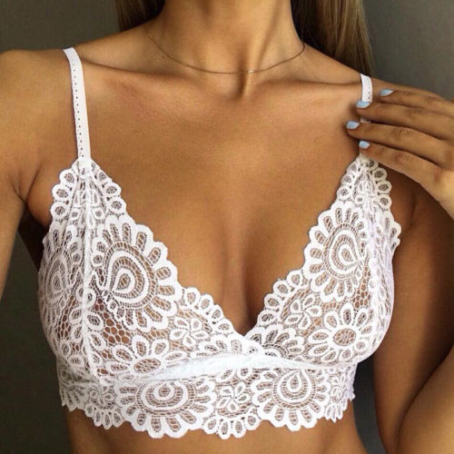 2019 New Fashion Women Lace Bralette Bralet Bra Floral Bustier Crop Top Cami Padded Vest Tank zm, Black
2019 New Fashion Women Lace Bralette Bralet Bra Floral Bustier Crop Top Cami Padded Vest Tank zm, Black