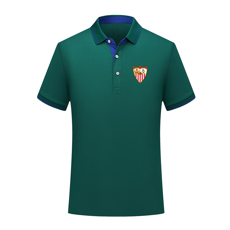 Sevilla FC Polo Shirt Summer Mens Business Casual Tops Men's sports Run Short Sleeve Polo Shirt training Polos Men's Polos, White;black
Sevilla FC Polo Shirt Summer Mens Business Casual Tops Men's sports Run Short Sleeve Polo Shirt training Polos Men's Polos, White;black
