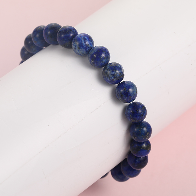 new lapis lazuli beaded bracelets for men women fashion natural stone energy bracelet elastical handmade jewelry gift
new lapis lazuli beaded bracelets for men women fashion natural stone energy bracelet elastical handmade jewelry gift