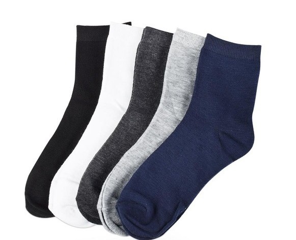 Wholesale-Diabetes Hypertension Special Socks Bamboo Fiber Relent Socks to Prevent Varicose Veins Men's Socks Causal Bamboo 433w