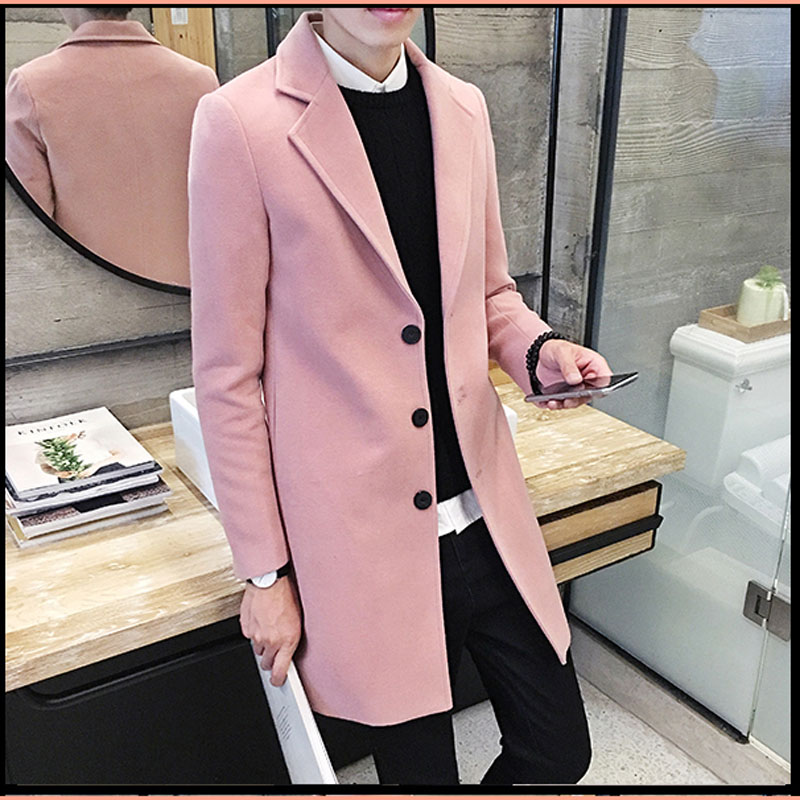 2020 New Winter Woolen Coat Men Leisure Long Sections Woolen Coats Mens Pure Color Casual Fashion Jackets / Casual Men Overcoat, T20-6
2020 New Winter Woolen Coat Men Leisure Long Sections Woolen Coats Mens Pure Color Casual Fashion Jackets / Casual Men Overcoat, T20-6