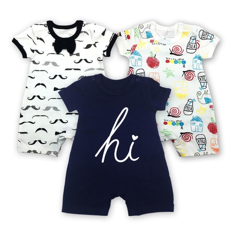 Baby Clothing Newborn jumpsuits Baby Boy Girl Romper Clothes 3 Pieces/lot Short Sleeve Infant Product, Dp001-1
Baby Clothing Newborn jumpsuits Baby Boy Girl Romper Clothes 3 Pieces/lot Short Sleeve Infant Product, Dp001-1