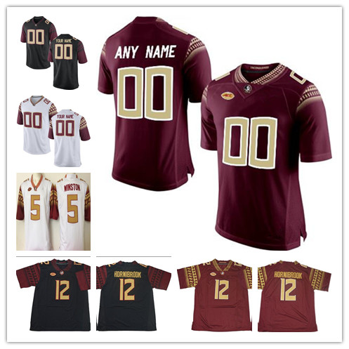 Custom Alex Hornibrook Florida State Seminoles 2019 FSU Football Any Name Number 3 Cam Akers Derwin James Blackman NCAA College Jersey, Red 
Custom Alex Hornibrook Florida State Seminoles 2019 FSU Football Any Name Number 3 Cam Akers Derwin James Blackman NCAA College Jersey, Red