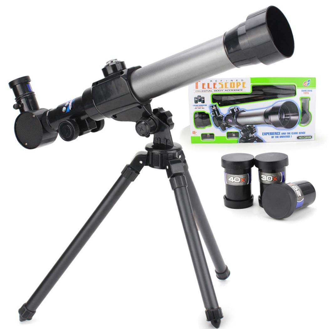 Children Monocular Telescope With 360 Degree Rotation Tripod Adjustable Monoculars Kids Astronomical Telescope Educational Toy