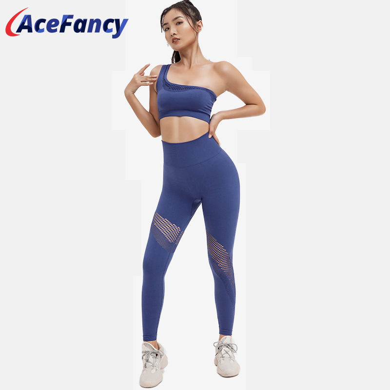 Acefancy Sexy Women Yoga Set For One Shoulder Strap Hollow out Women' Sports Bra High Waist Energy Leggings Workout Set ZC2829, Black
Acefancy Sexy Women Yoga Set For One Shoulder Strap Hollow out Women' Sports Bra High Waist Energy Leggings Workout Set ZC2829, Black