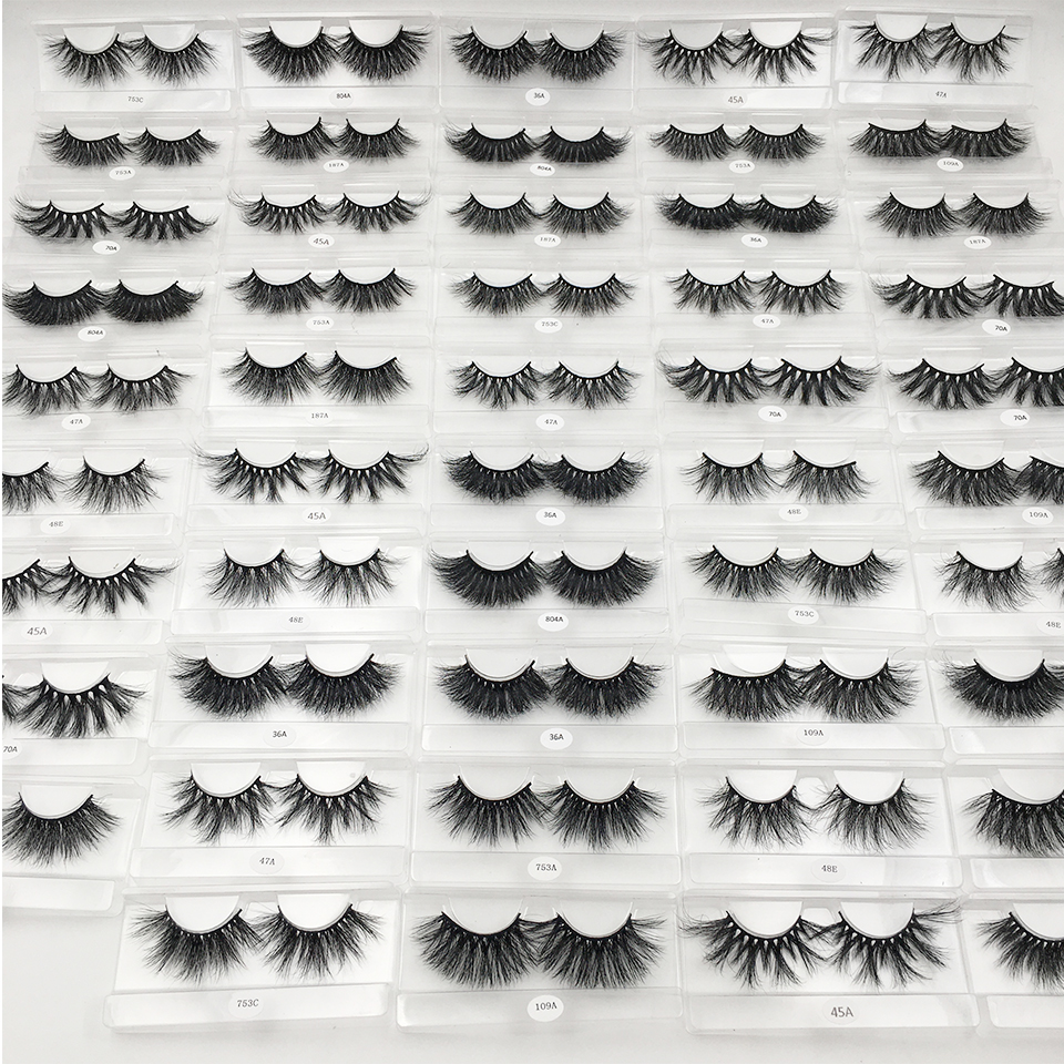 25mm Lashes 3d Mink Lashes Wholesale Lots Bulk 100% Real Mink Eyelashes Dramatic Long False Eyelashes with paper Box
25mm Lashes 3d Mink Lashes Wholesale Lots Bulk 100% Real Mink Eyelashes Dramatic Long False Eyelashes with paper Box
