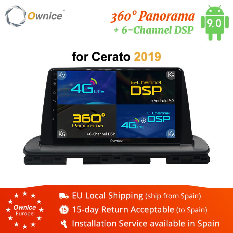 Ownice Android 9.0 Octa 8 Core Car DVD for Kia CERATO 2018 2019 k5 k6 360 Panorama Optical GPS Navi Car Video Radio Player
Ownice Android 9.0 Octa 8 Core Car DVD for Kia CERATO 2018 2019 k5 k6 360 Panorama Optical GPS Navi Car Video Radio Player