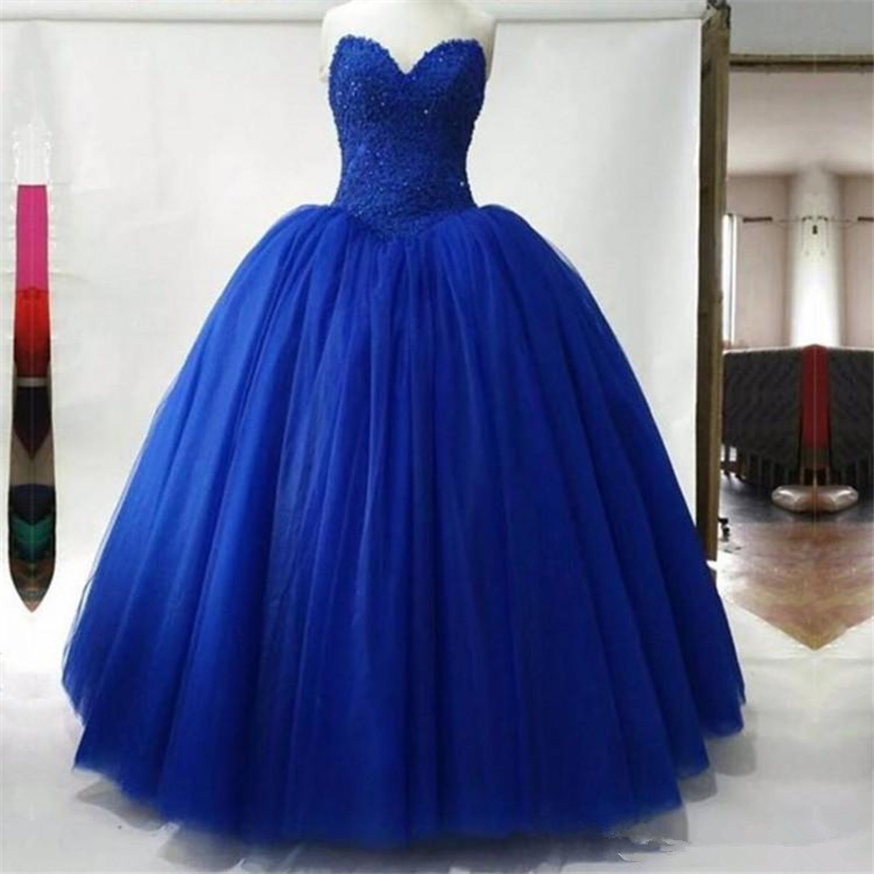 Lace Quinceanera Dresses 2020 Ball Gown Beaded Sweet 16 Dresses Plus Size Formal Prom Party Gown Vestidos De 15 Anos QC1324