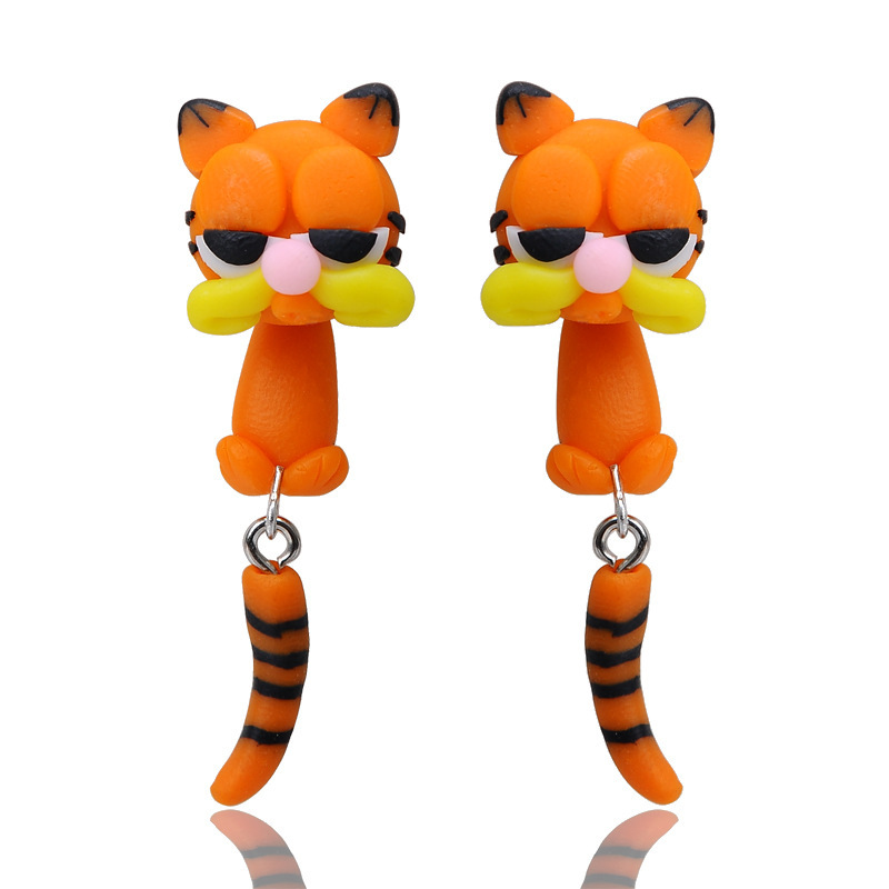 Wholesale-Polymer Clay Lovely Rabbit Stud Elephant Tiger Earring For Women Girl Animal Earrings Jewelry ER762
Wholesale-Polymer Clay Lovely Rabbit Stud Elephant Tiger Earring For Women Girl Animal Earrings Jewelry ER762
