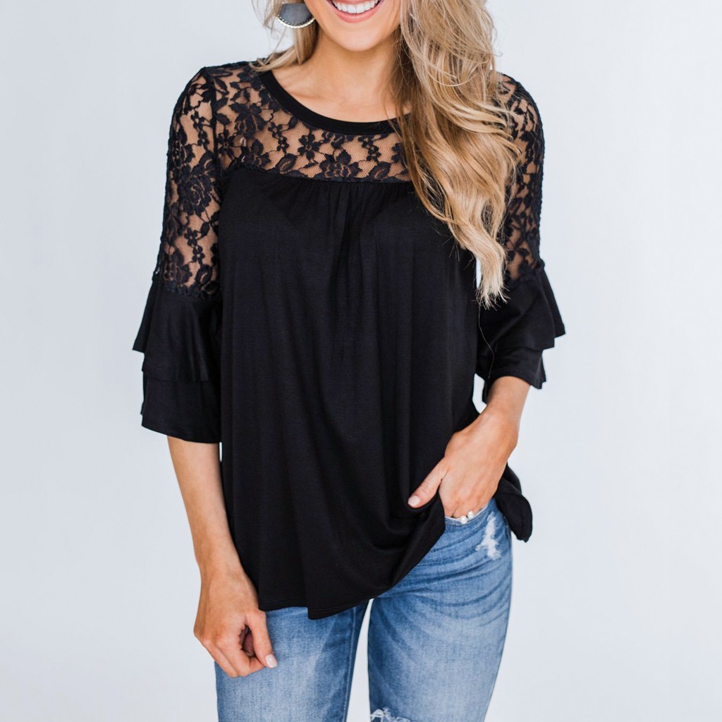 Blusas Femininas 2019 Summer autumn Women Shirt black Lace Vintage Sleeveless Casual Shirts Tops Plus Size XXL
Blusas Femininas 2019 Summer autumn Women Shirt black Lace Vintage Sleeveless Casual Shirts Tops Plus Size XXL