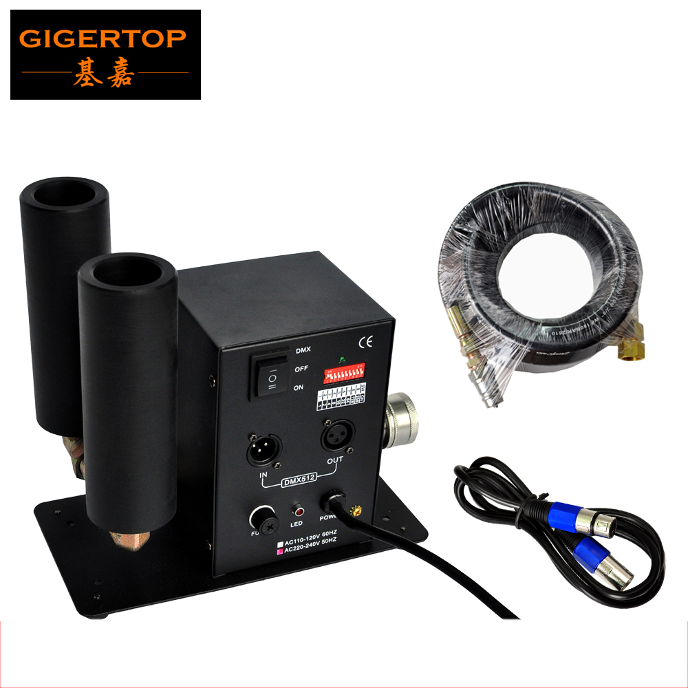 Gigertop Double Pipe Stage CO2 Machine Switchable DMX Control CO2 Column Jet 6Meter Gas Hose for DJ Party Stage Effect
Gigertop Double Pipe Stage CO2 Machine Switchable DMX Control CO2 Column Jet 6Meter Gas Hose for DJ Party Stage Effect