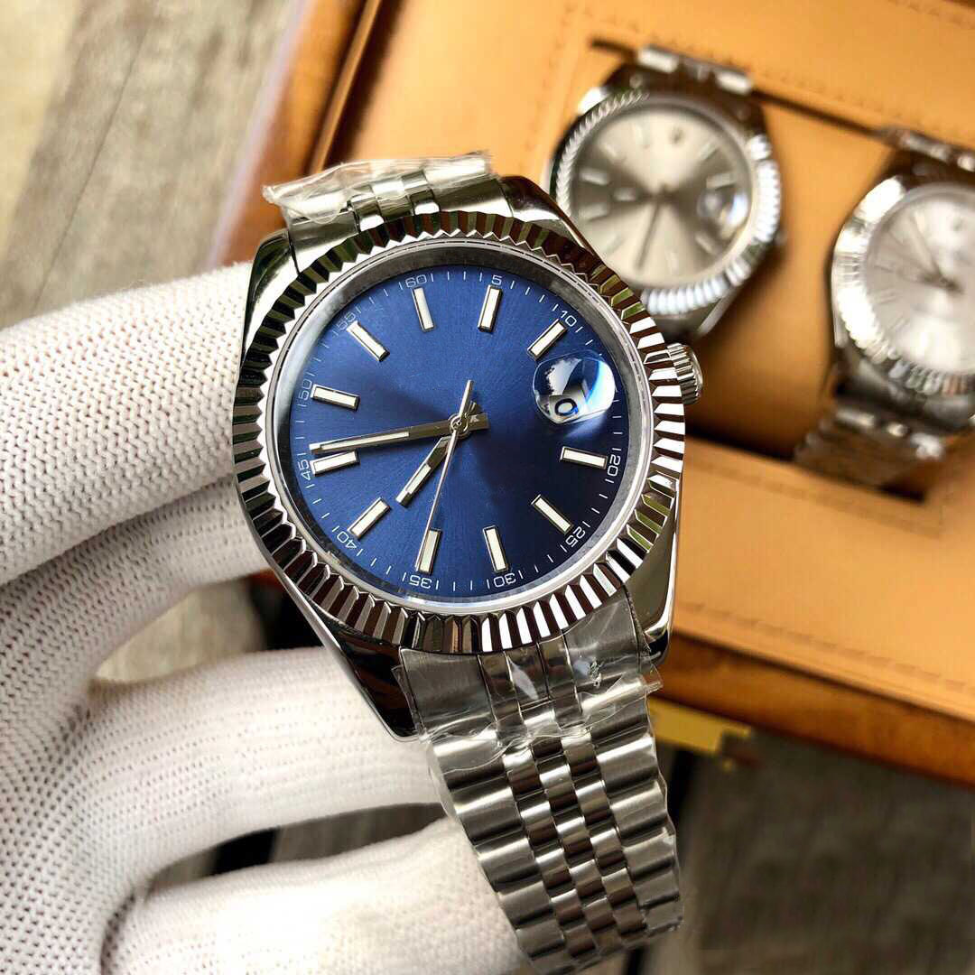Business fashion watches high quality ceramic watch frame 126334 men's stainless steel watch with automatic mechanical watch 2813 sports