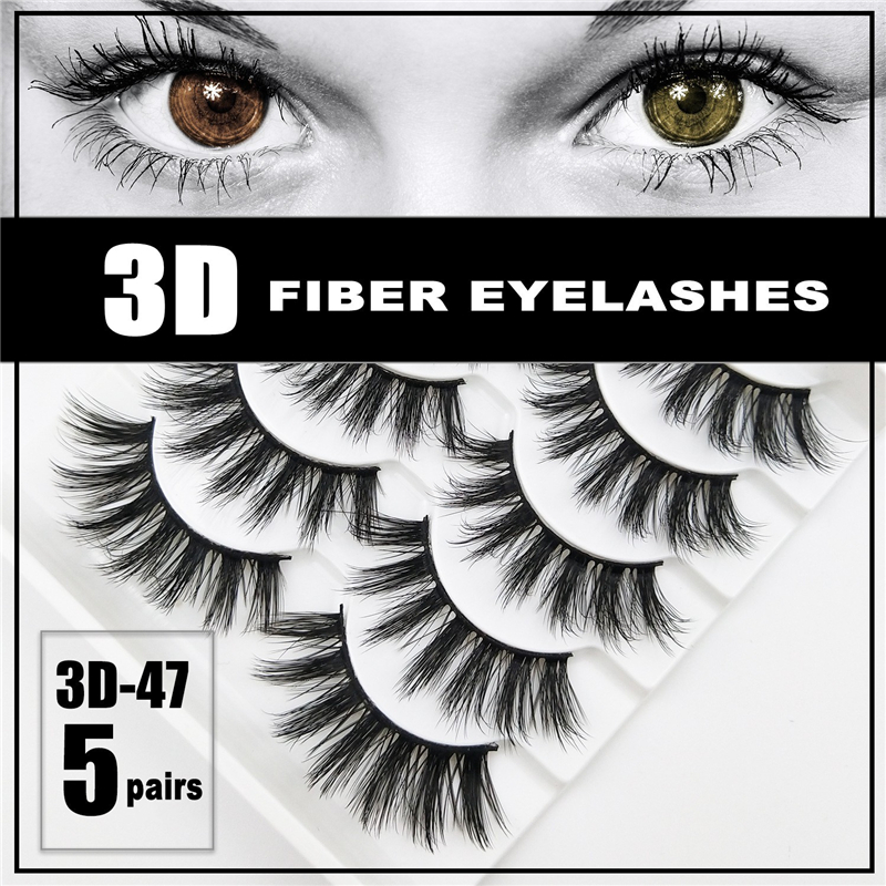 5 Pairs Faux 3D Mink Lashes Natural Long False Eyelashes Volume Fake Lashes Makeup Extension Eyelashes maquiagem 
5 Pairs Faux 3D Mink Lashes Natural Long False Eyelashes Volume Fake Lashes Makeup Extension Eyelashes maquiagem