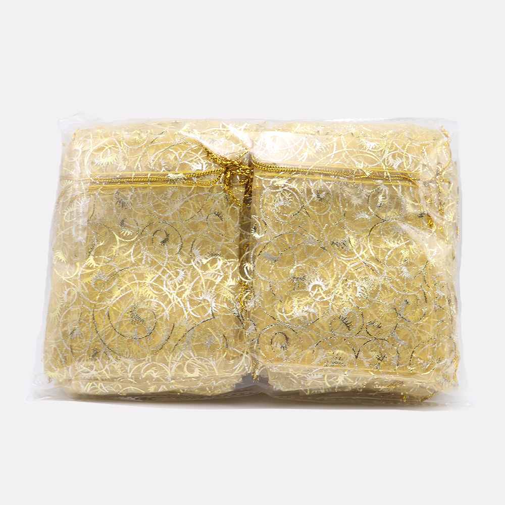 100pcs Gold Organza Jewelry Pouches 12x9cm Champagne Candy Jewelry Packaging Bags Wedding Party Favor Bags Gift Bag Eyelash
100pcs Gold Organza Jewelry Pouches 12x9cm Champagne Candy Jewelry Packaging Bags Wedding Party Favor Bags Gift Bag Eyelash