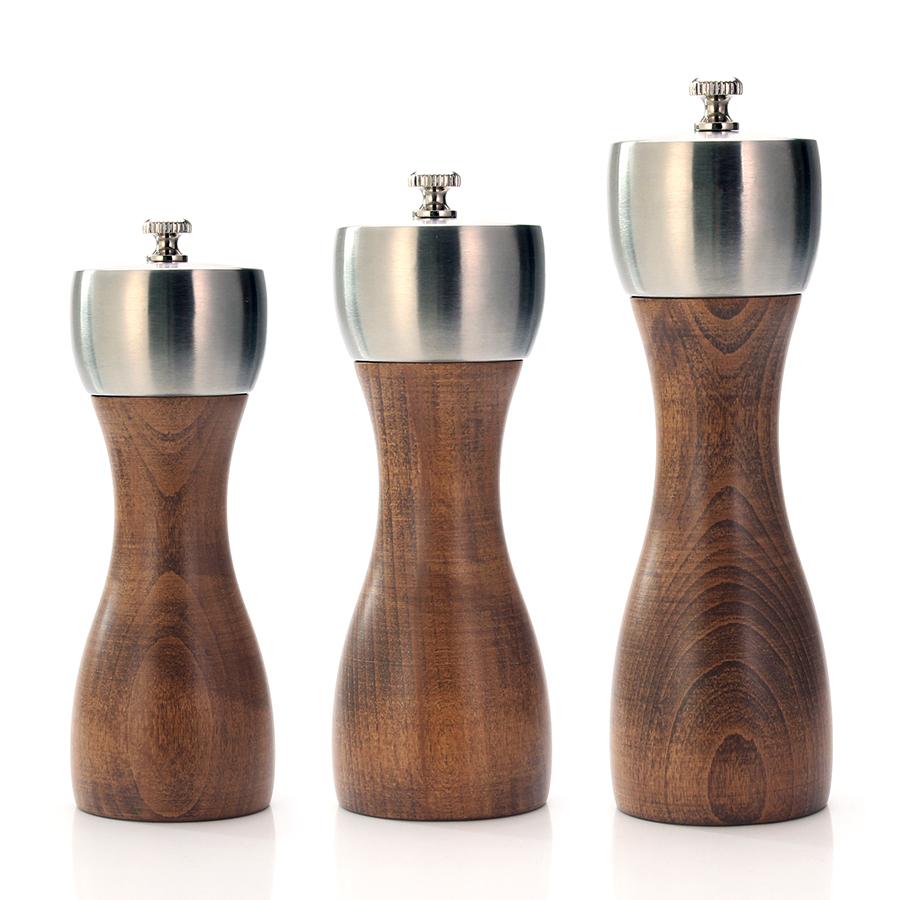 Premium Beech Wood Pepper Mill - Precision Carbon Steel Rotor Use for Peppercorn Sea Salt Black Pepper and More Kitchen Tools
Premium Beech Wood Pepper Mill - Precision Carbon Steel Rotor Use for Peppercorn Sea Salt Black Pepper and More Kitchen Tools