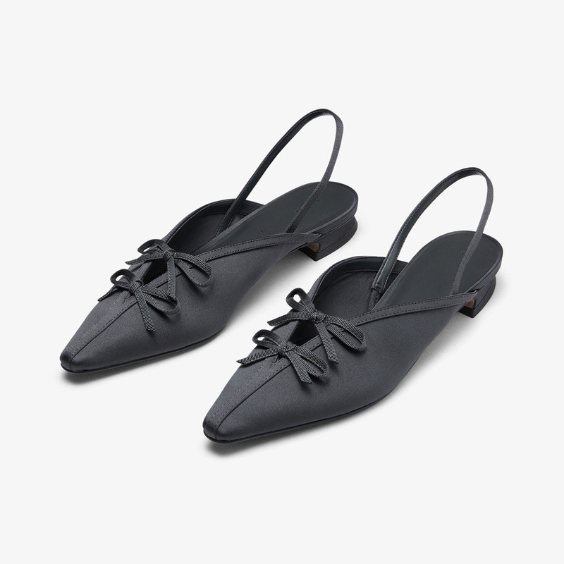 Women's Shoes 2020 Spring Bow Decoration Ms. Low Heel in Her Shoes Female Flat Sandals, Black
Women's Shoes 2020 Spring Bow Decoration Ms. Low Heel in Her Shoes Female Flat Sandals, Black