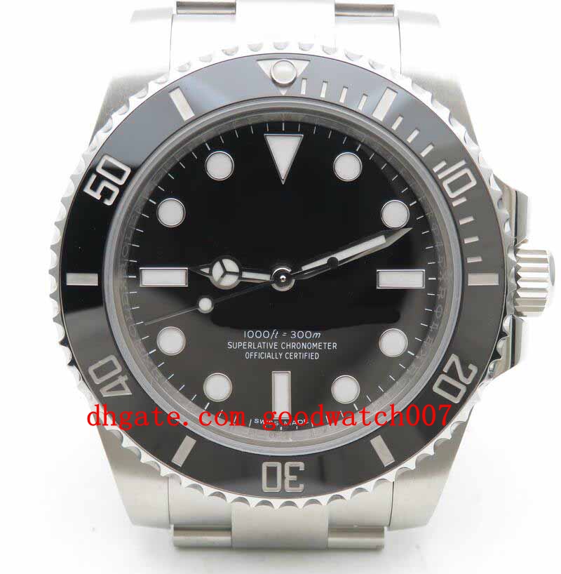 40mm Mens watch Top Quality ZZF Factory 114060LN 114060 No Date 904L SS/SS ZZF ETA 3130 Uni-directional Diver Ceramic Bezel Mechanical Watches, Black
40mm Mens watch Top Quality ZZF Factory 114060LN 114060 No Date 904L SS/SS ZZF ETA 3130 Uni-directional Diver Ceramic Bezel Mechanical Watches, Black