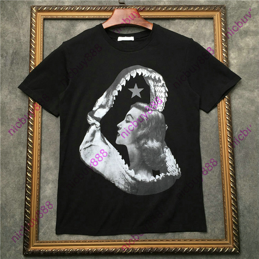 mens designer brand tshirt clothing classic star shark women print letter t shirt TShirt fashion short sleeve cotton casual tee top, White;black
mens designer brand tshirt clothing classic star shark women print letter t shirt TShirt fashion short sleeve cotton casual tee top, White;black