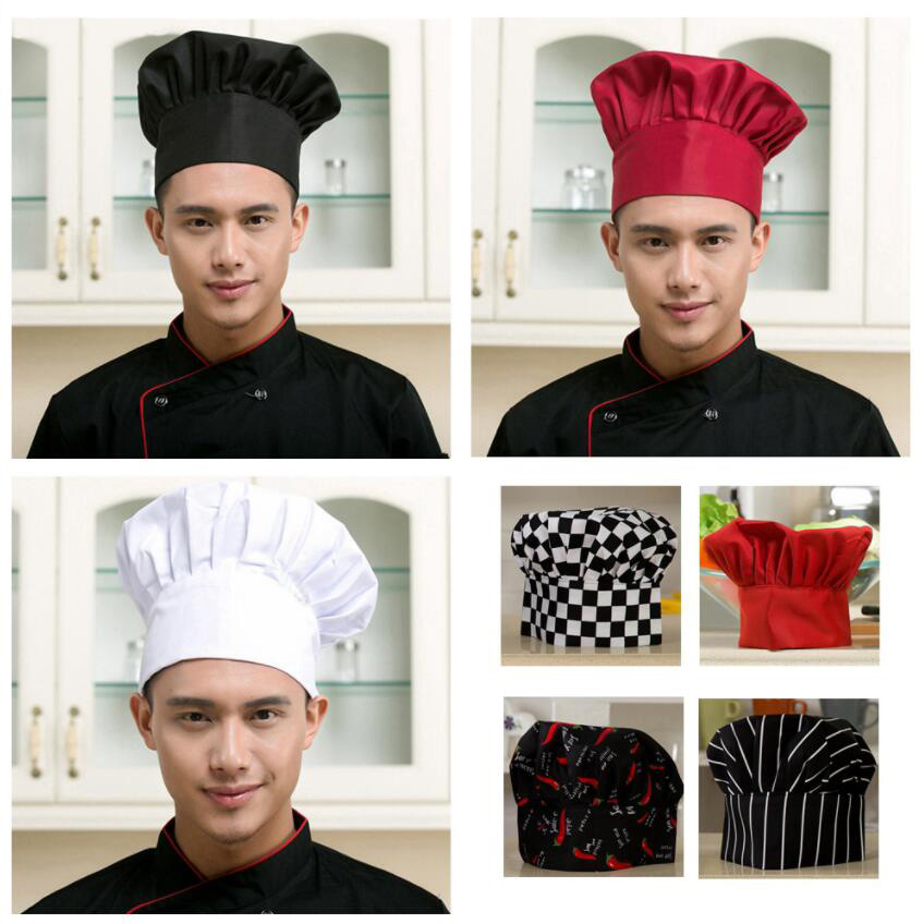 Chef Kitchen Hat Unisex Men Women Chef Waiter Uniform Cap Embroidered Design Cooking Bakery BBQ Grill Restaurant Cook Work Hat от DHgate WW