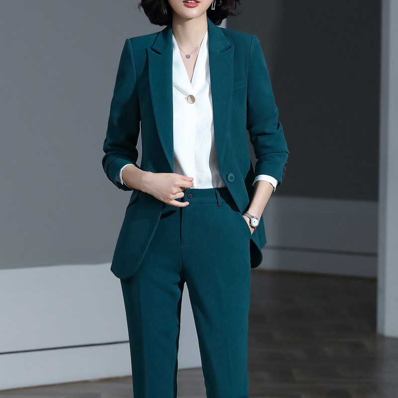 AINIYA women' suit women' trouser suit spring new business casual suits 2 piece set jacket pants Recommend, Black
AINIYA women' suit women' trouser suit spring new business casual suits 2 piece set jacket pants Recommend, Black