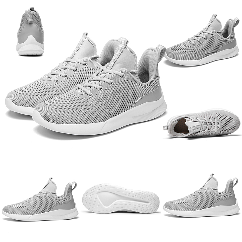 Luxury Women Mens Running Shoes Black White Grey Mesh Breathable Sports Sneakers Mens Trainers Homemade brand Made in China size 39-44
Luxury Women Mens Running Shoes Black White Grey Mesh Breathable Sports Sneakers Mens Trainers Homemade brand Made in China size 39-44