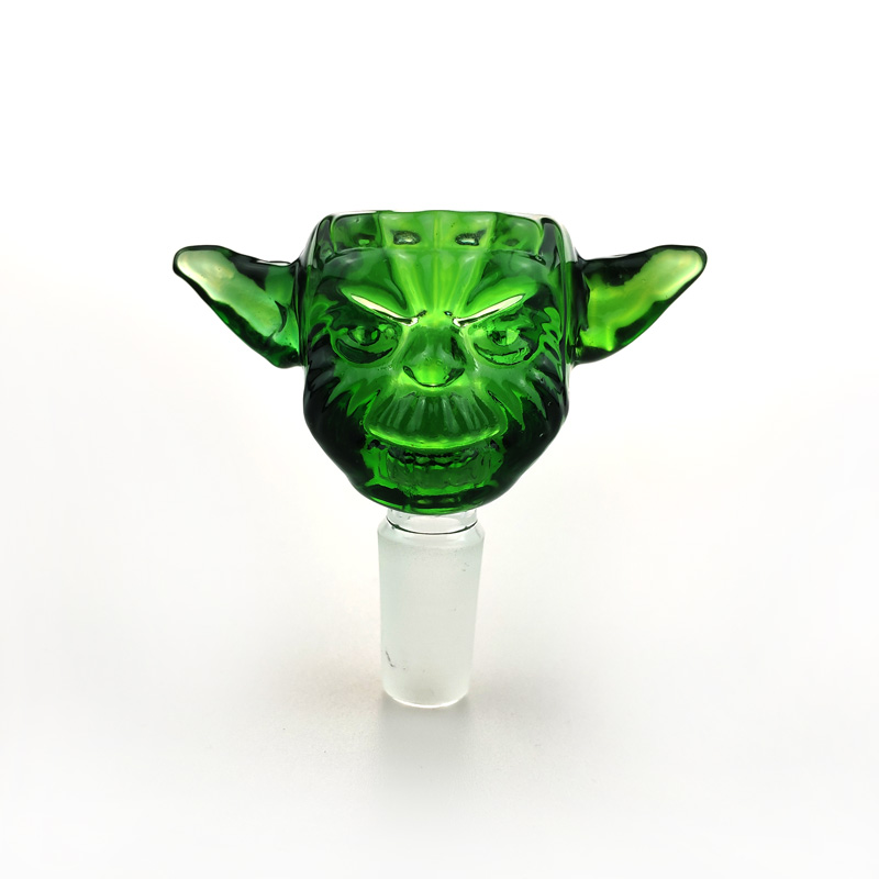 Hot Sale Fashionable New Model 14mm /18mm Glass Bowls with Green Male Glass Bowls for Water Pipes Oil Rigs Glass Bongs rr
Hot Sale Fashionable New Model 14mm /18mm Glass Bowls with Green Male Glass Bowls for Water Pipes Oil Rigs Glass Bongs rr