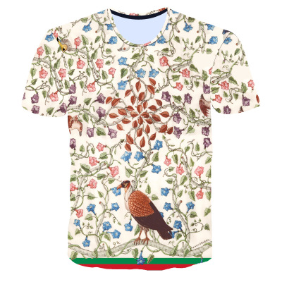 Designer 3D Golden Chain Print Baroque Brand T-shirt Summer Style Short Sleeve Royal Men Clothes Hip Hop Tops Tees, White
Designer 3D Golden Chain Print Baroque Brand T-shirt Summer Style Short Sleeve Royal Men Clothes Hip Hop Tops Tees, White